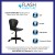 Flash Furniture RUT-A103-BK-GG SoHo Mid-Back Black Plastic Swivel Task Office Chair addl-3