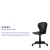 Flash Furniture RUT-A103-BK-GG SoHo Mid-Back Black Plastic Swivel Task Office Chair addl-4