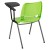 Flash Furniture RUT-EO1-GN-LTAB-GG Hercules Green Ergonomic Shell Chair with Left Handed Flip-Up Tablet Arm addl-5