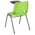 Flash Furniture RUT-EO1-GN-RTAB-GG Hercules Green Ergonomic Shell Chair with Right Handed Flip-Up Tablet Arm addl-5