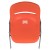 Flash Furniture RUT-EO1-OR-GG Hercules Orange Ergonomic Shell Stack Chair with Gray Frame addl-10