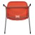 Flash Furniture RUT-EO1-OR-GG Hercules Orange Ergonomic Shell Stack Chair with Gray Frame addl-11