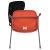 Flash Furniture RUT-EO1-OR-RTAB-GG Hercules Orange Ergonomic Shell Chair with Right Handed Flip-Up Tablet Arm addl-10