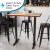 Flash Furniture XU-T0522-BAR-GG 5" x 22" Restaurant Table T-Base with 3" Dia. Bar Height Column addl-2