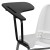 Flash Furniture RUT-EO1-WH-LTAB-GG Hercules White Ergonomic Shell Chair with Left Handed Flip-Up Tablet Arm addl-11