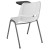 Flash Furniture RUT-EO1-WH-RTAB-GG Hercules White Ergonomic Shell Chair with Right Handed Flip-Up Tablet Arm addl-5