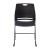 Flash Furniture RUT-NC499A-BK-GG Hercules Black Plastic Stack Chair with Black Powder Coated Sled Base Frame, Carry Handle addl-10