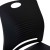Flash Furniture RUT-NC499A-BK-GG Hercules Black Plastic Stack Chair with Black Powder Coated Sled Base Frame, Carry Handle addl-8