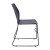 Flash Furniture RUT-NC499A-NAVY-GG Hercules Navy Plastic Stack Chair with Black Powder Coated Sled Base Frame, Carry Handle addl-9
