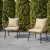 Flash Furniture SB-1960-CH-CREAM-GG 2 Piece Indoor/Outdoor Natural Rope Rattan Wicker Patio Chairs with Cream Cushions addl-1