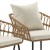 Flash Furniture SB-1960-CH-CREAM-GG 2 Piece Indoor/Outdoor Natural Rope Rattan Wicker Patio Chairs with Cream Cushions addl-9