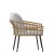 Flash Furniture SB-1960-CH-GY-GG 2 Piece Indoor/Outdoor Natural Rope Rattan Wicker Patio Chairs with Gray Cushions addl-10