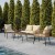 Flash Furniture SB-1960-CREAM-GG 4 Piece Indoor/Outdoor Natural Rope Rattan Patio Set with Glass Top Coffee Table, Cream Cushions addl-8