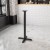 Flash Furniture XU-T2222-BAR-GG 22" x 22" Restaurant Table X-Base with 3" Bar Height Column addl-1