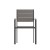 Flash Furniture SB-CA108-WA-GRY-GG Stackable Metal Patio Chair with Arms and Faux Teak Poly Slats, Gray/Gray addl-10
