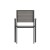 Flash Furniture SB-CA108-WA-GRY-GG Stackable Metal Patio Chair with Arms and Faux Teak Poly Slats, Gray/Gray addl-7