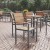 Flash Furniture SB-CA108-WA-NAT-GG Stackable Metal Patio Chair with Arms and Faux Teak Poly Slats, Natural/Gray addl-1