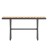 Flash Furniture SB-TB288-NAT-GG X-Frame Outdoor Dining Table 59" x 35.5" with Faux Teak Poly Slats and Metal Frame, Natural/Gray addl-10