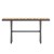 Flash Furniture SB-TB288-NAT-GG X-Frame Outdoor Dining Table 59" x 35.5" with Faux Teak Poly Slats and Metal Frame, Natural/Gray addl-7