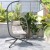 Flash Furniture SDA-AD608001-NAT-GG Patio Hanging Wicker Egg Chair with Cushions & Swing Stand, Natural Frame/Cream Cushions addl-1