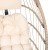 Flash Furniture SDA-AD608001-NAT-GG Patio Hanging Wicker Egg Chair with Cushions & Swing Stand, Natural Frame/Cream Cushions addl-9