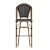Flash Furniture SDA-AD642001-BS-BKWH-NAT-GG Indoor/Outdoor French Bistro 30" Barstool, Black/White and Bamboo Finish addl-10