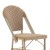 Flash Furniture SDA-AD642001-F-BS-NATWH-LTNAT-GG Indoor/Outdoor French Bistro 30" Barstool, Natural/White and Light Natural Finish addl-8