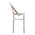 Flash Furniture SDA-AD642001-F-BS-WHGY-NAT-GG Indoor/Outdoor French Bistro 30" Barstool, White/Gray and Bamboo Finish addl-9