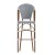 Flash Furniture SDA-AD642001-F-BS-WHNVY-NAT-GG Indoor/Outdoor French Bistro 30" Barstool, White/Navy and Bamboo Finish addl-10