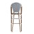 Flash Furniture SDA-AD642001-F-BS-WHNVY-NAT-GG Indoor/Outdoor French Bistro 30" Barstool, White/Navy and Bamboo Finish addl-7