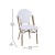 Flash Furniture SDA-AD642001-F-WHGY-NAT-GG Indoor/Outdoor French Bistro Stacking Chair, White and Gray PE Rattan, Natural Finish addl-4