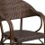 Flash Furniture SDA-AD642003R-1-GG Cocoa Rattan Restaurant Patio Chair with Bamboo-Aluminum Frame addl-6