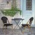 Flash Furniture SDA-AD642107-BK-NAT-GG Indoor/Outdoor French Bistro Stacking Chair, Black Textilene, Natural Finish addl-5