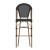 Flash Furniture SDA-AD642107-BS-BK-NAT-GG Stackable Indoor/Outdoor French Bistro 30" Barstool, Black and Bamboo Finish addl-10