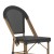 Flash Furniture SDA-AD642107-BS-BK-NAT-GG Stackable Indoor/Outdoor French Bistro 30" Barstool, Black and Bamboo Finish addl-8