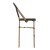 Flash Furniture SDA-AD642107-BS-BK-NAT-GG Stackable Indoor/Outdoor French Bistro 30" Barstool, Black and Bamboo Finish addl-9