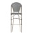 Flash Furniture SDA-AD642107-BS-BLKWH-LTNAT-GG Stackable Indoor/Outdoor French Bistro 30" Barstool, Black/White and Light Bamboo Finish addl-10