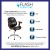 Flash Furniture SD-SDM-2235-5-BK-GG Mid-Back Black LeatherSoft Executive Ergonomic Wood Swivel Office Chair addl-3