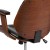 Flash Furniture SD-SDM-2235-5-BK-GG Mid-Back Black LeatherSoft Executive Ergonomic Wood Swivel Office Chair addl-8