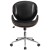 Flash Furniture SD-SDM-2240-5-BK-GG Mid-Back Black LeatherSoft Walnut Wood Conference Office Chair addl-8