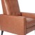 Flash Furniture SG-SX-80415N-BR-GG Mid-Century Modern Cognac Brown LeatherSoft Button Tufted Pushback Recliner addl-11