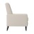 Flash Furniture SG-SX-80415N-CRM-GG Mid-Century Modern Cream LeatherSoft Upholstered Button Tufted Pushback Recliner addl-9