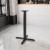 Flash Furniture XU-T3333-BAR-GG 33" x 33" Restaurant Table X-Base with 4" Bar Height Column addl-1