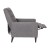 Flash Furniture SG-SX-80415N-GY-GG Mid-Century Modern Gray Fabric Button Tufted Pushback Recliner addl-6
