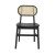 Flash Furniture SK-220902-NATBLK-GG Natural Cane Rattan Dining Chairs with Black Wood Frame and Seat, Set of 2  addl-10