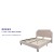 Flash Furniture SL-BK4-K-B-GG King Size Tufted Upholstered Platform Bed, Beige Fabric addl-3