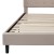 Flash Furniture SL-BK4-K-B-GG King Size Tufted Upholstered Platform Bed, Beige Fabric addl-6