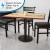 Flash Furniture XU-TR18-GG 18" Round Restaurant Table Base with 3" Table Height Column addl-2