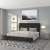 Flash Furniture SL-BK5-K-BK-GG King Size Tufted Upholstered Platform Bed, Black Fabric addl-1