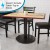 Flash Furniture XU-TR24-GG 24" Round Restaurant Table Base with 4" Table Height Column addl-2